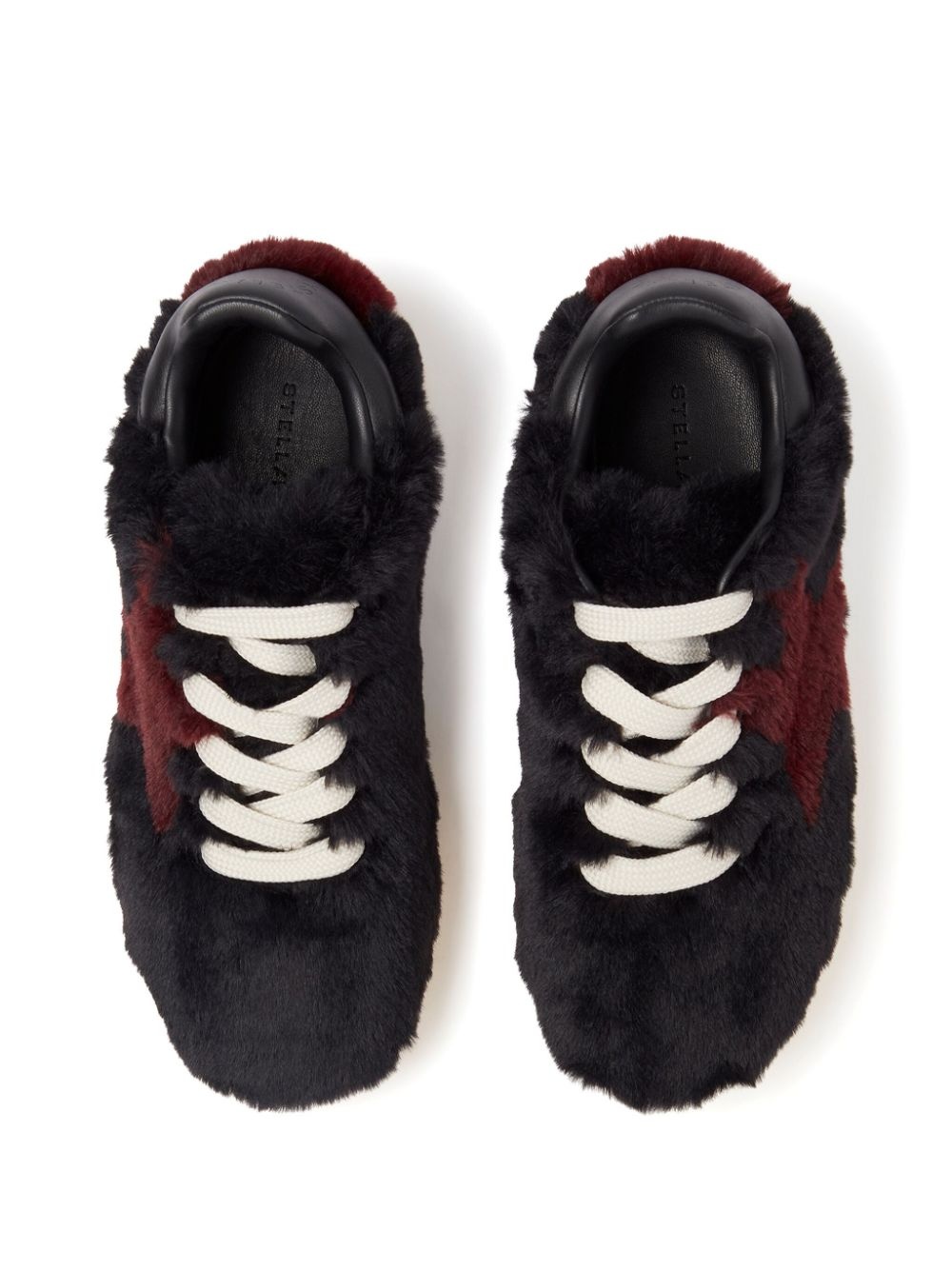 Loop faux-fur sneakers - 4