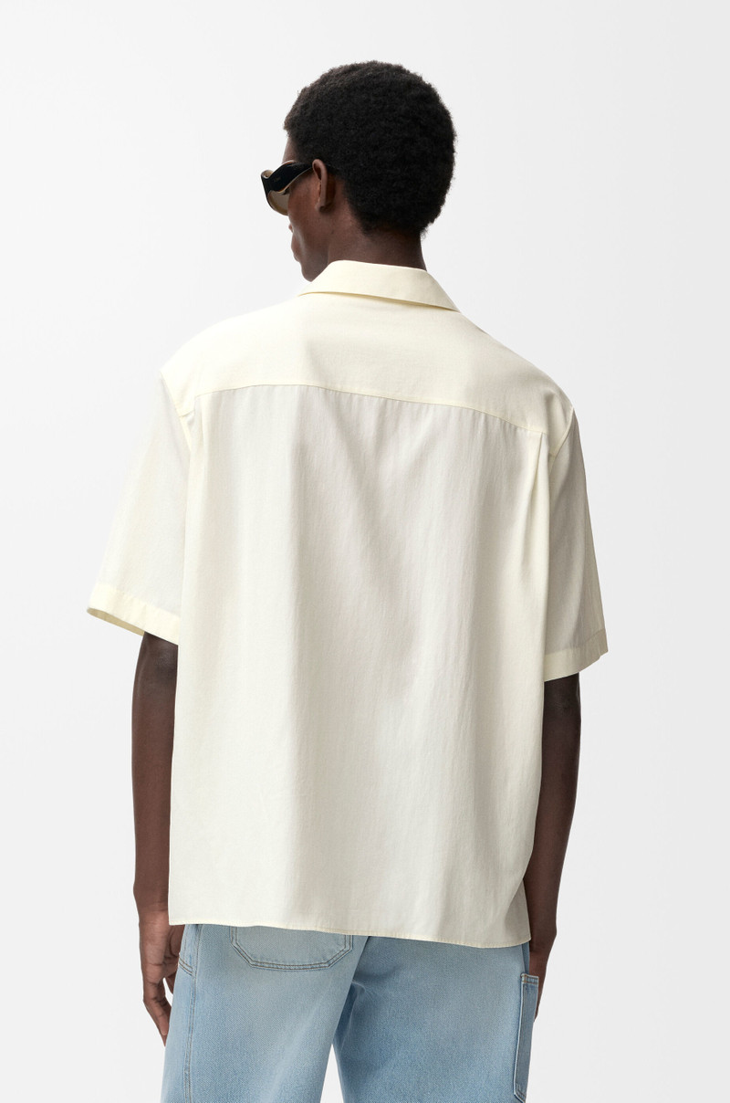 Short sleeve shirt in lyocell 4