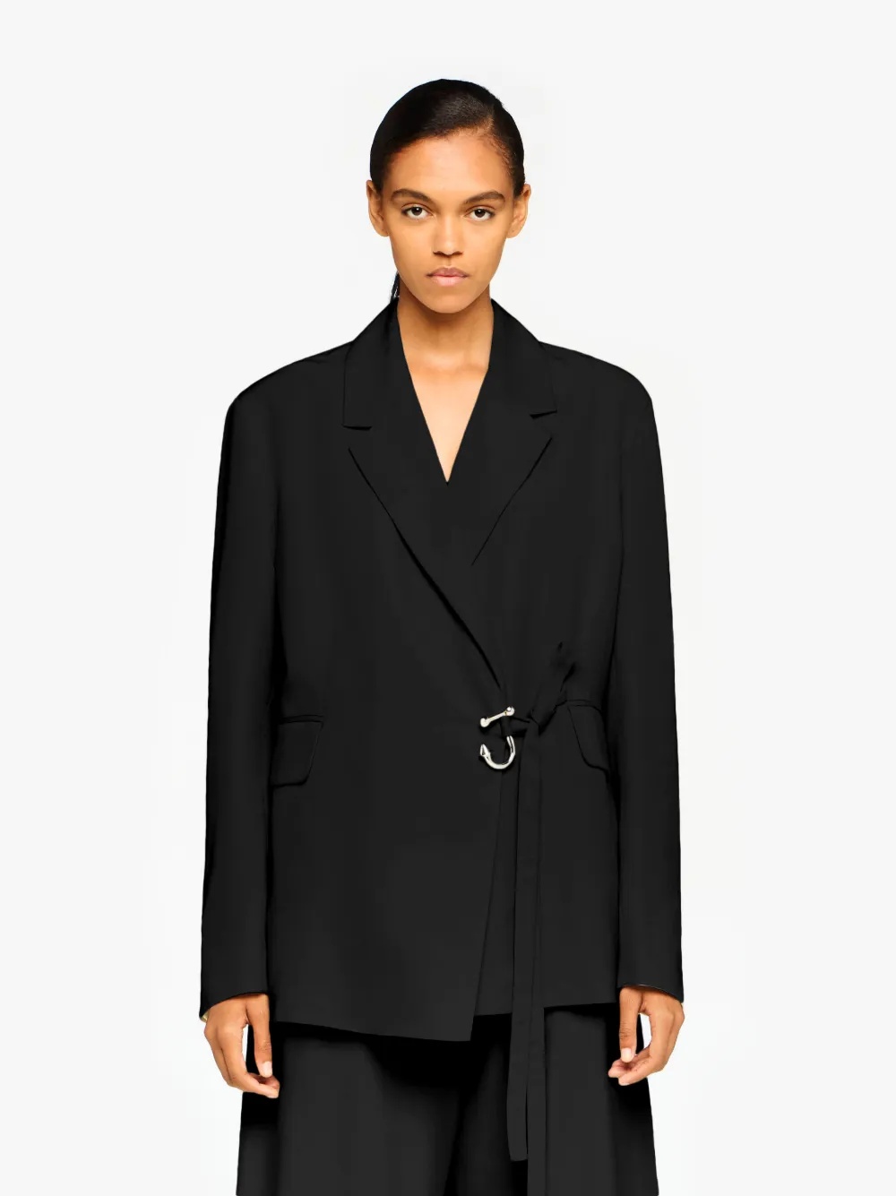 TAILORED WRAP BLAZER - 2