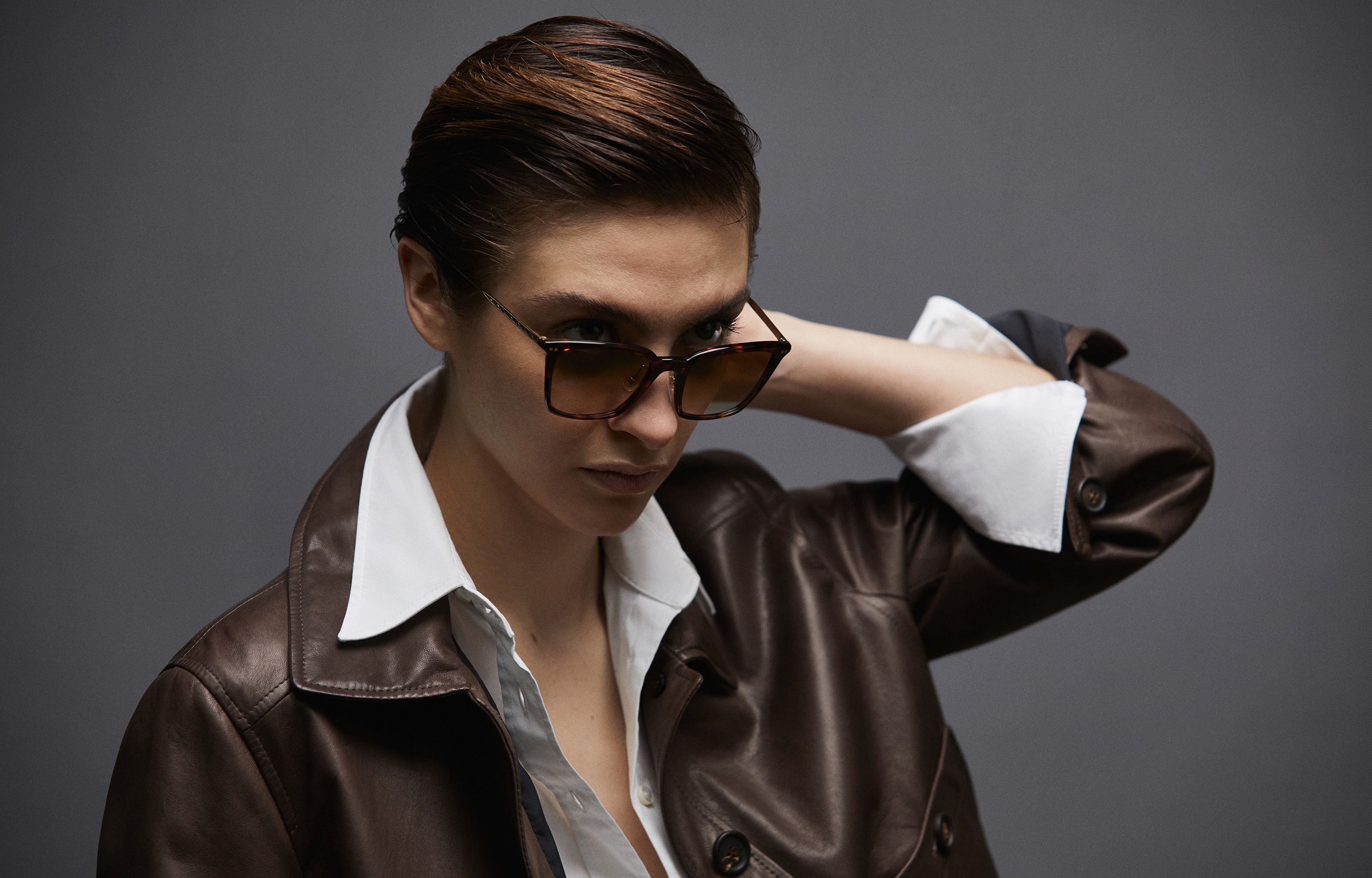 Luisella acetate and metal sunglasses - 5