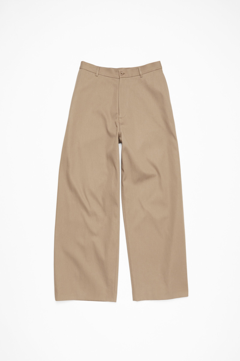 Twill trousers - Khaki beige 1