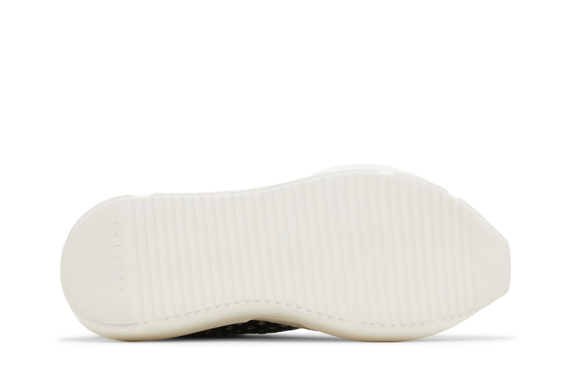 Rick Owens EDFU DRKSHDW Vegan Leather Eyelet Abstract Low 'Black Milk' - 4