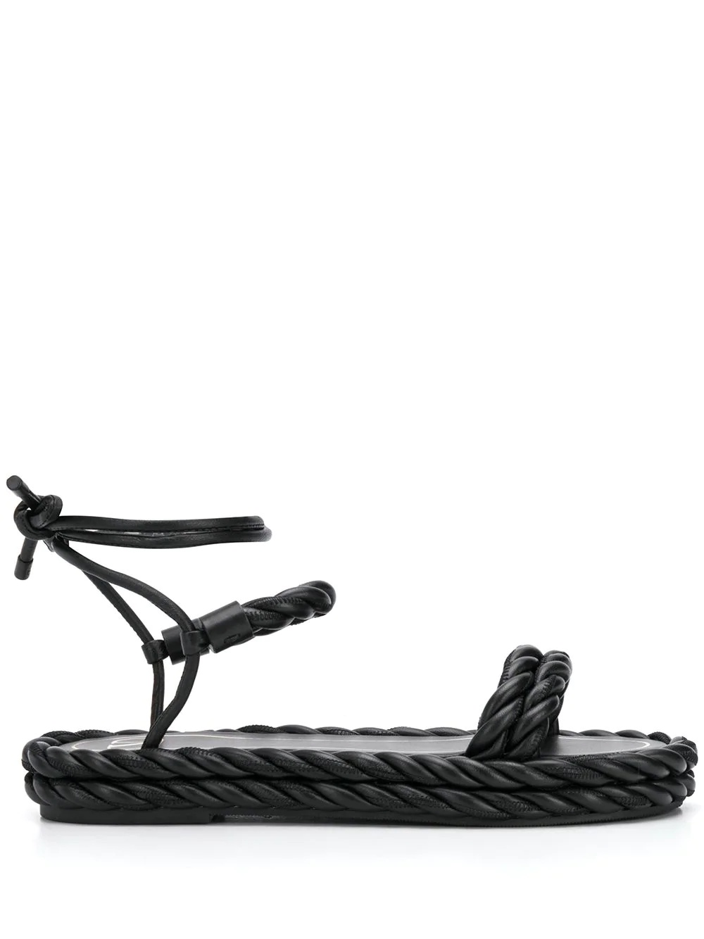 The Rope ankle-tie sandals - 1