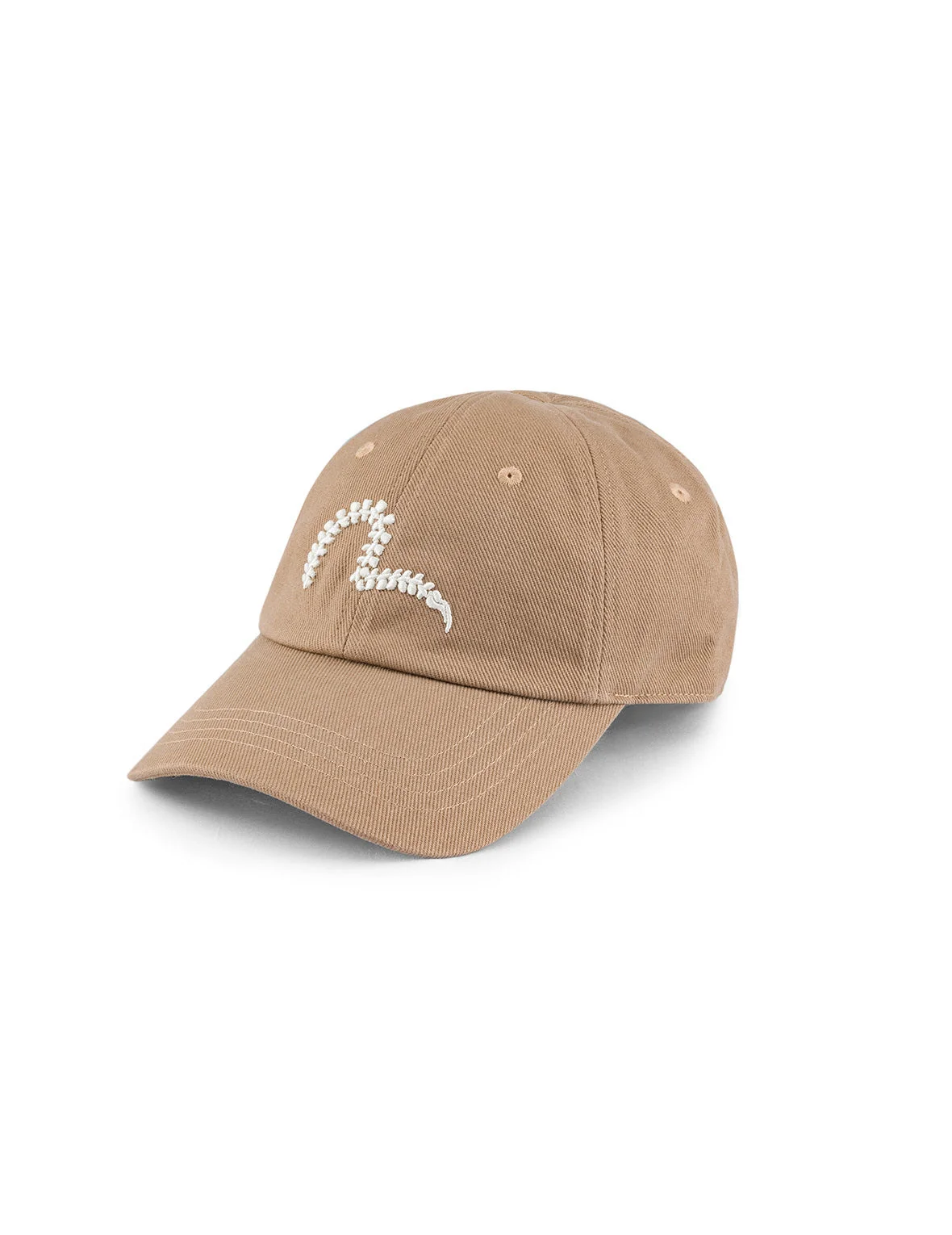 Seagull Embroidery Denim Cap - 1