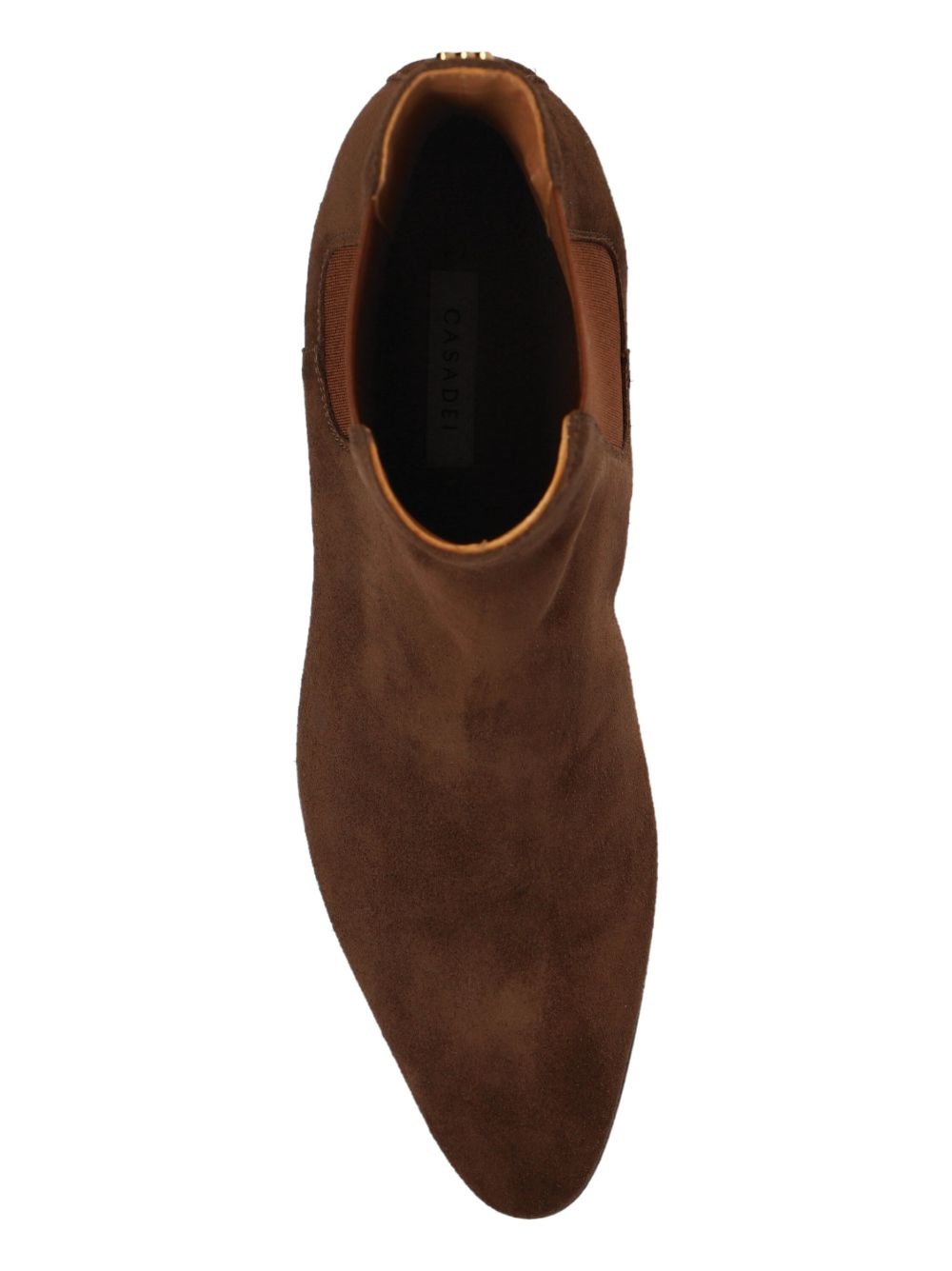 pointed-toe suede Chelsea boots - 6
