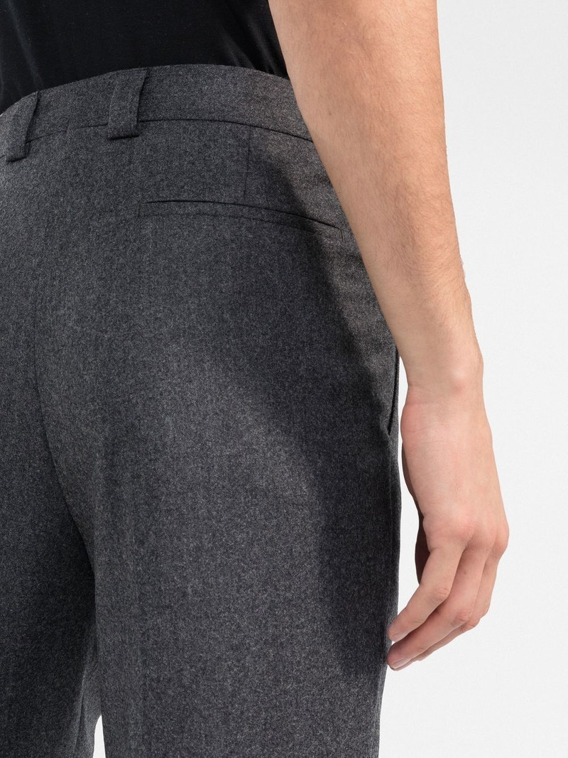pleat detail tailored trousers 5