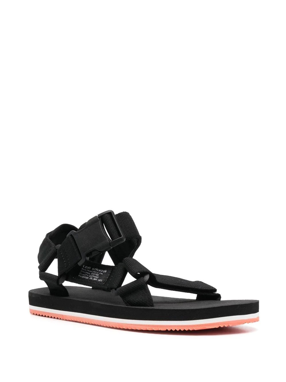 Tahoe side logo-patch sandals - 2