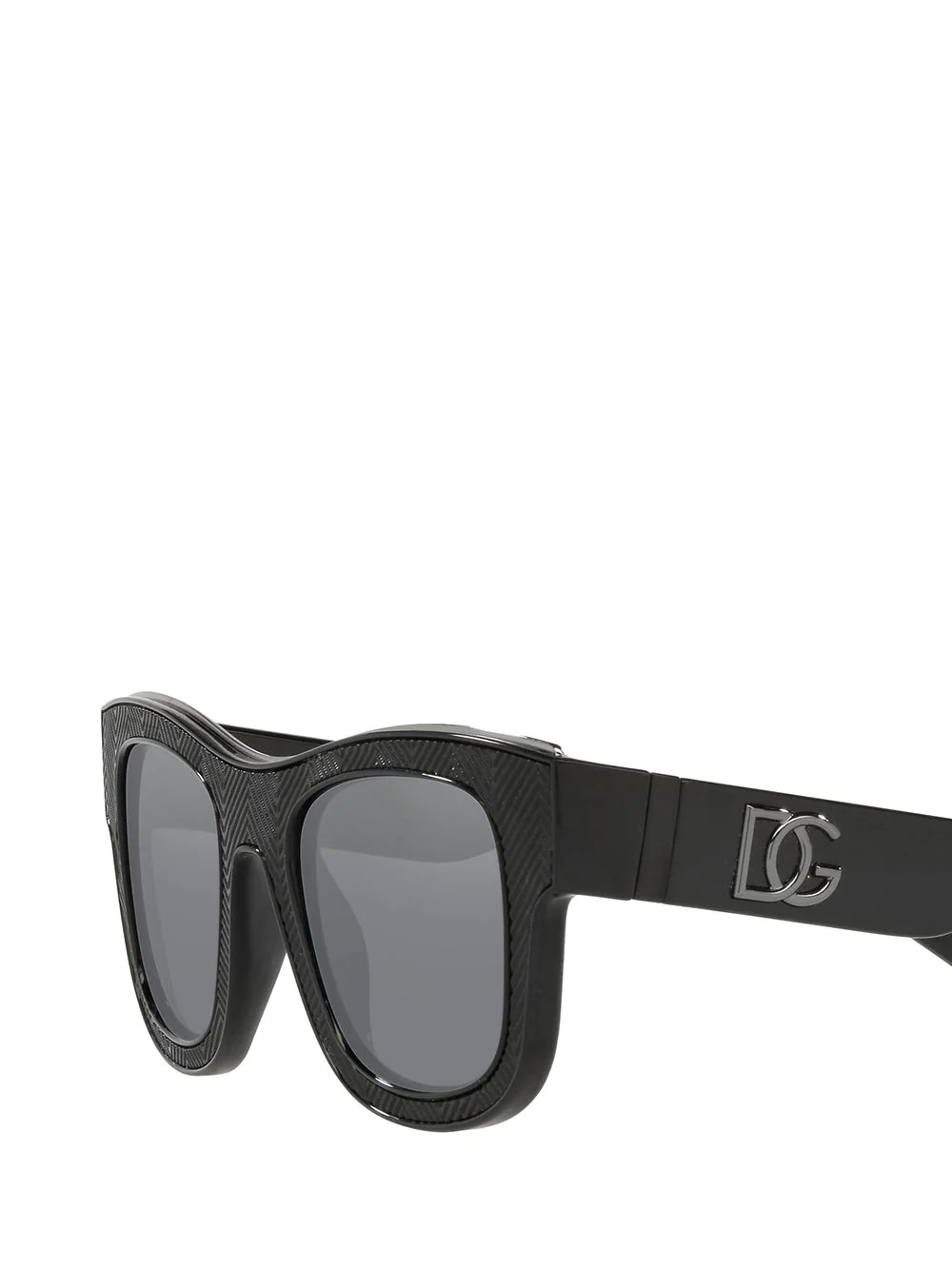 logo-detail square-frame sunglasses - 3