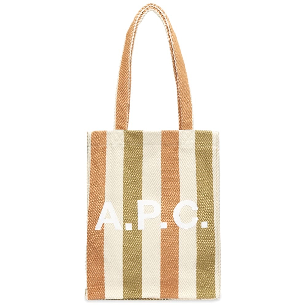 A.P.C. Lou Stripe Tote Bag - 1