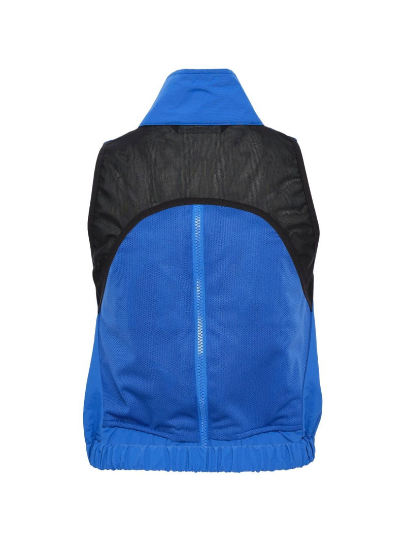 pushBUTTON zip-up gilet outlook