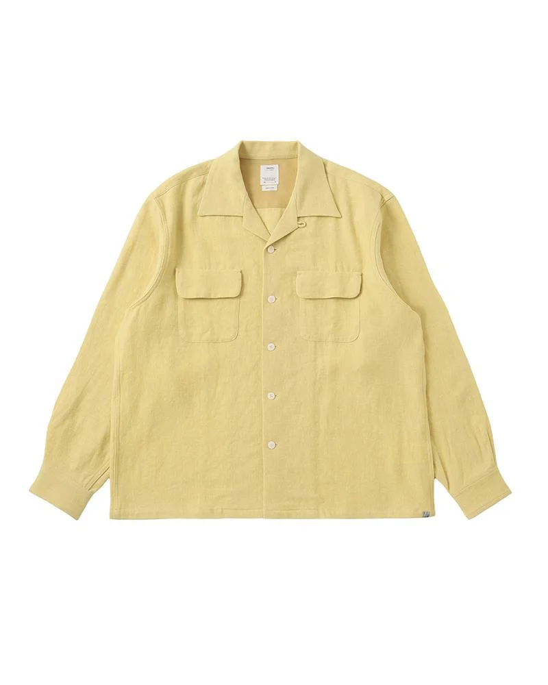CARROW SHIRT L/S YELLOW - 1