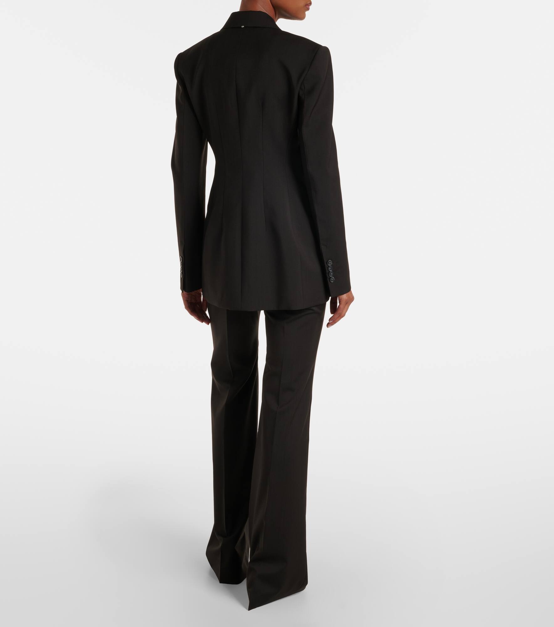 Hangar virgin wool flared pants - 3