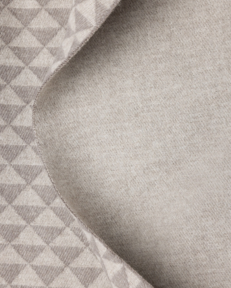 Prada Symbole Double cashmere and wool throw outlook