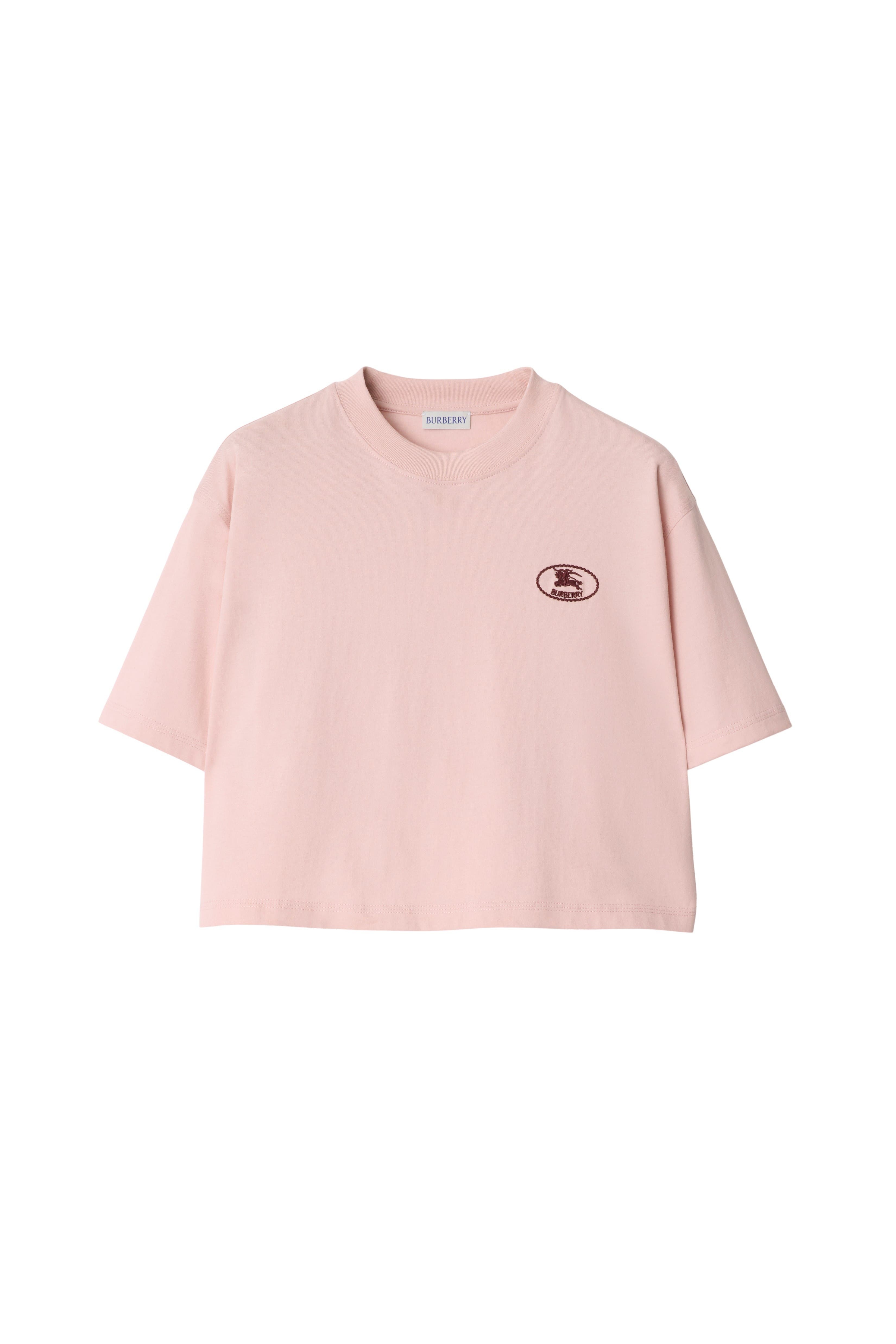 burberry Cropped Cotton T-shirt in Bouquet at Nordstrom - 2