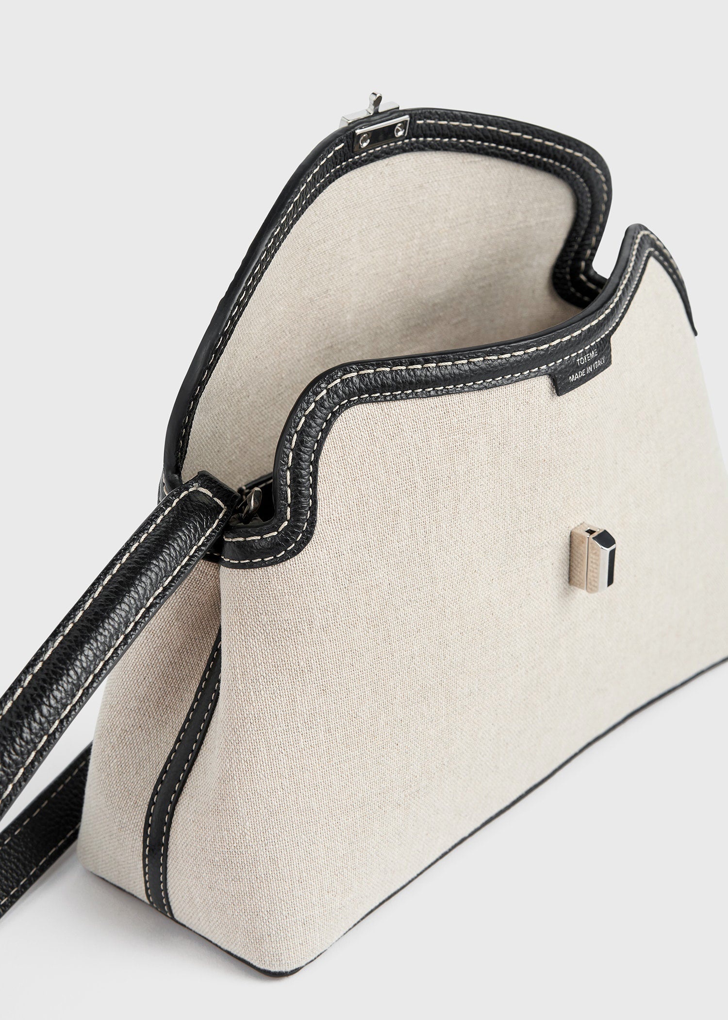 T-Lock clutch ecru/black - 3