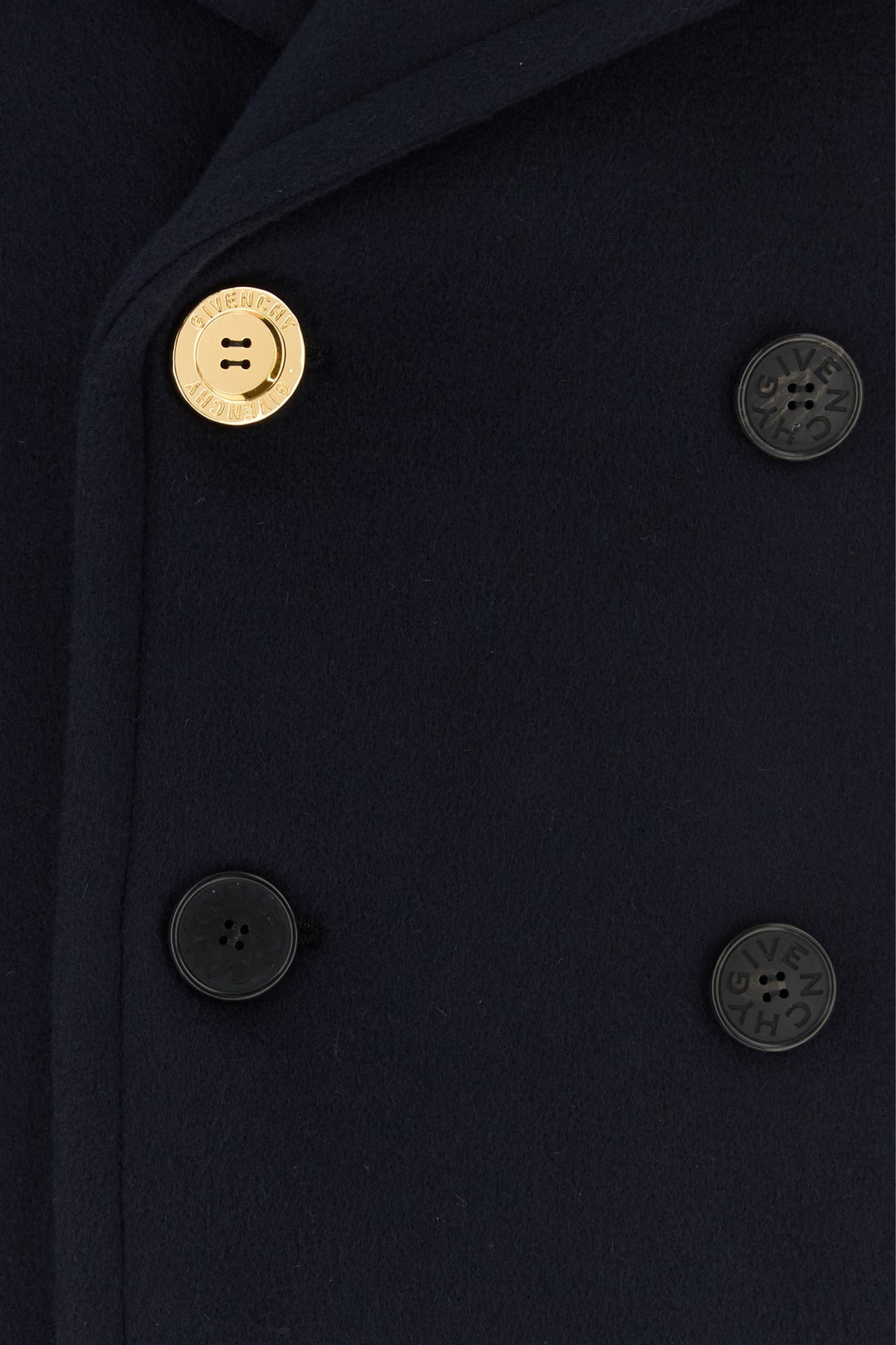 Midnight blue wool coat - 3