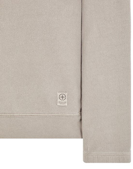 617T3 70% RECYCLED COTTON FLEECE, TINTO TERRA DUST GRAY - 5