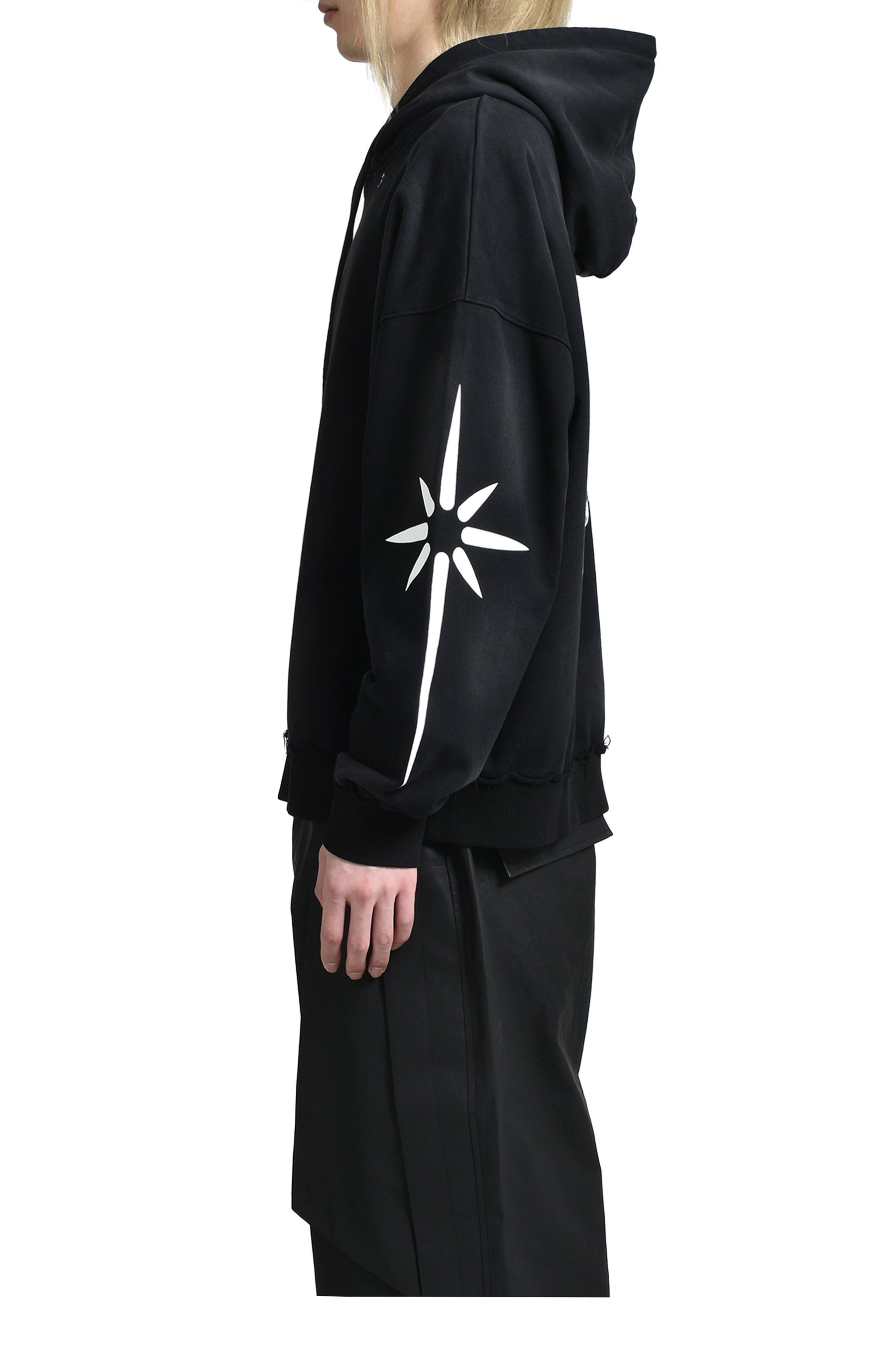 ORIGAMI HOODIE / BLK - 3