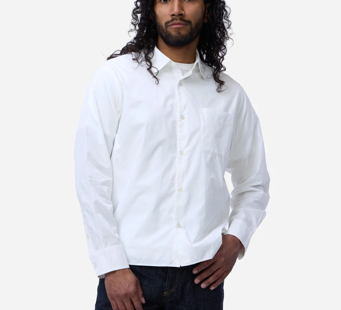 Director Shirt ~ White Poplin - 1