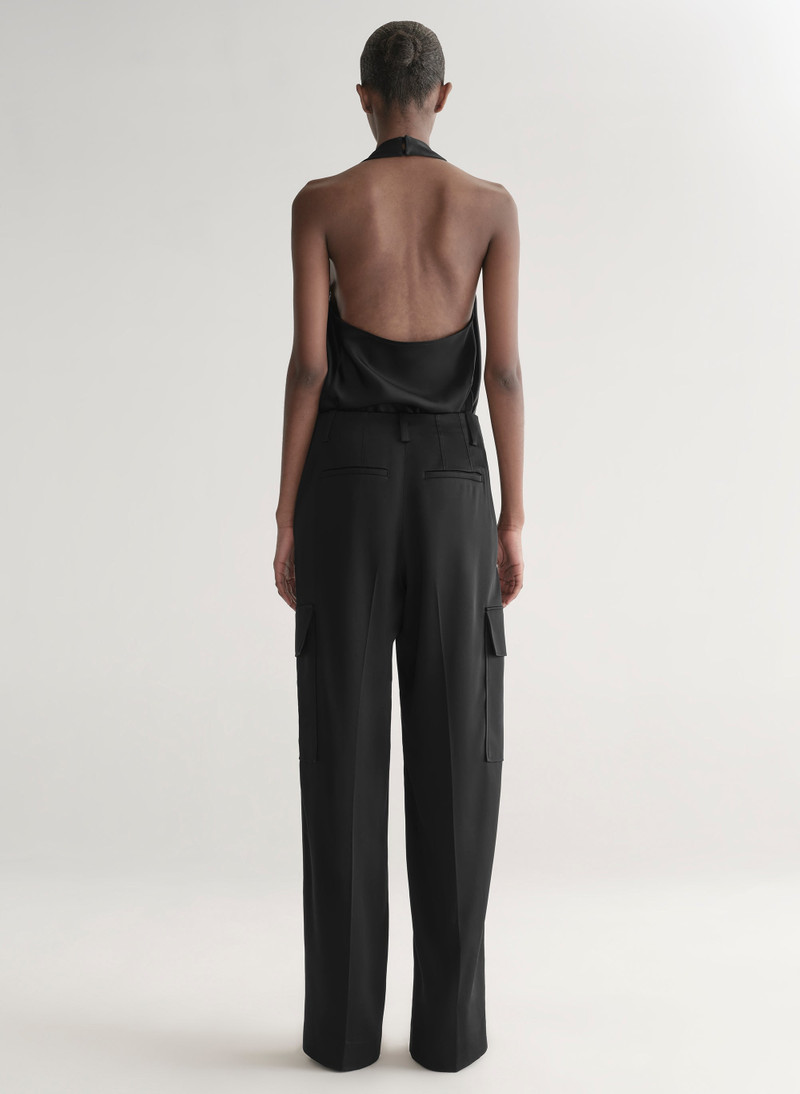 Logan Satin Cargo Pant 6