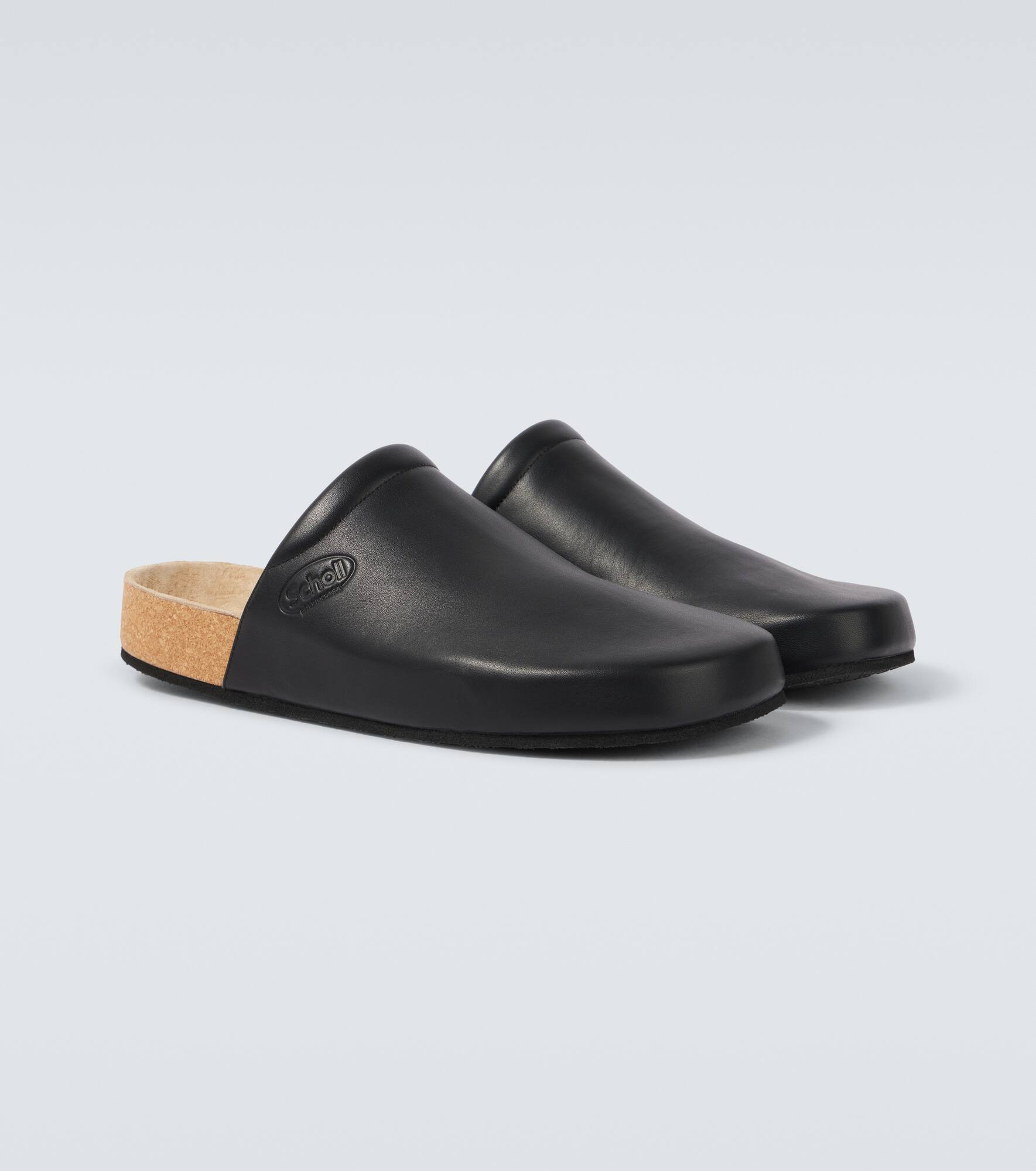 x Scholl leather mules - 5