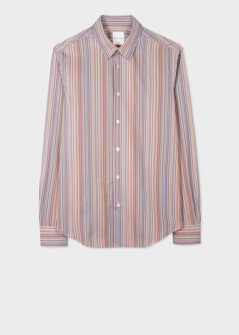 슬림핏 'Signature Stripe' 셔츠 - 1