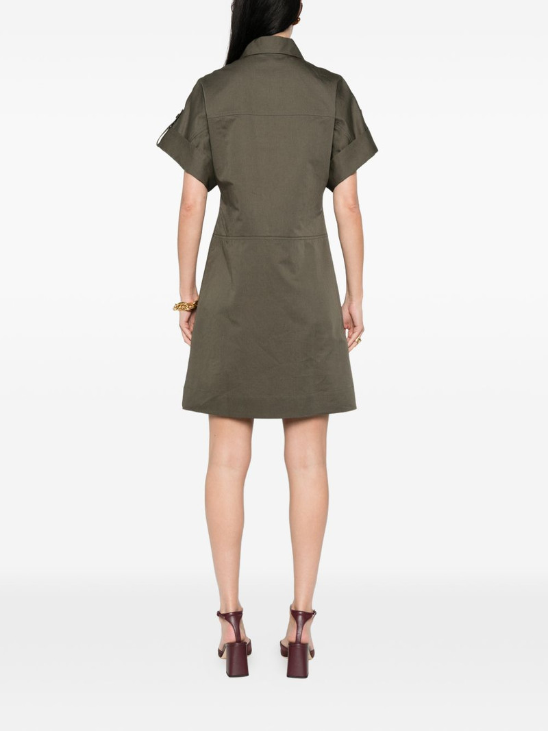 Ali buttoned mini dress 4