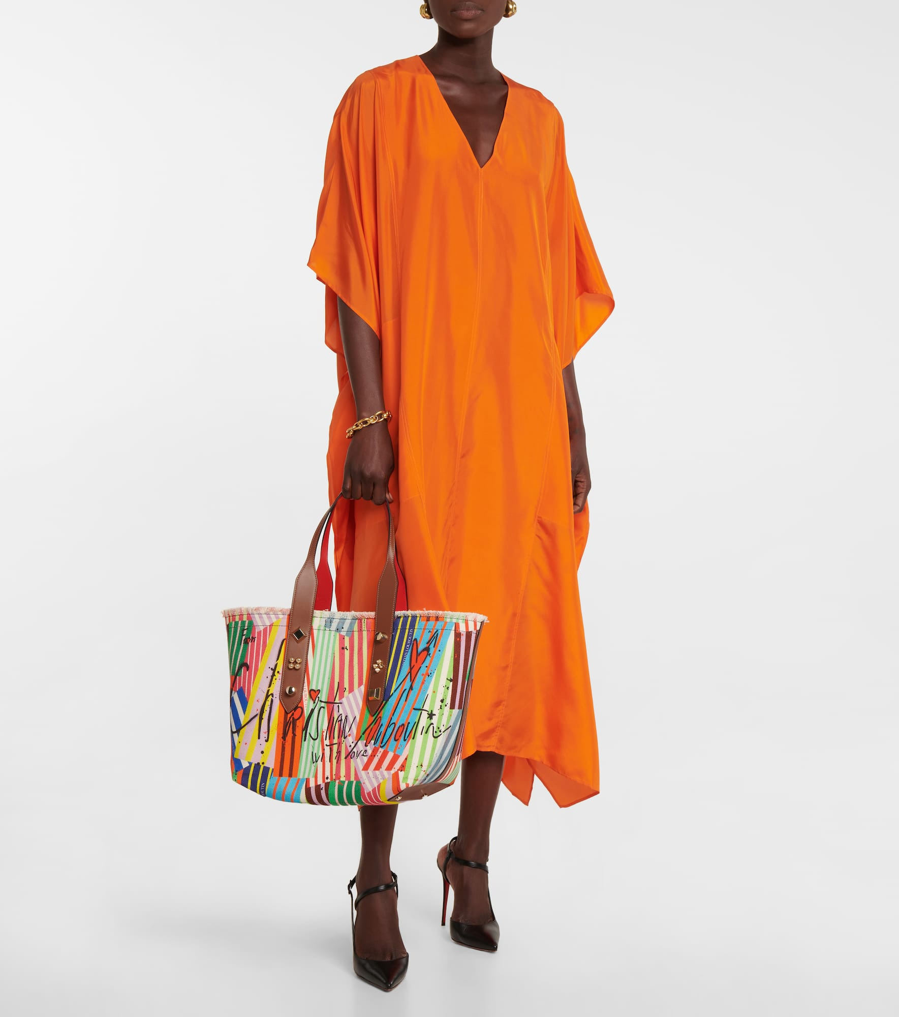 Frangibus Medium printed canvas tote - 5