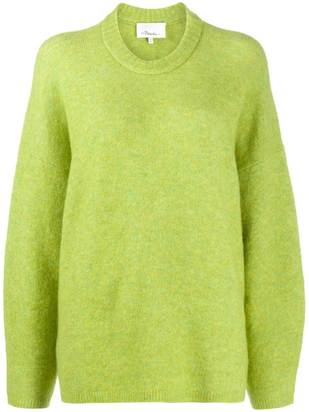 oversized crew neck jumper - 1