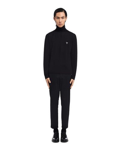 Prada Superfine wool turtleneck sweater outlook