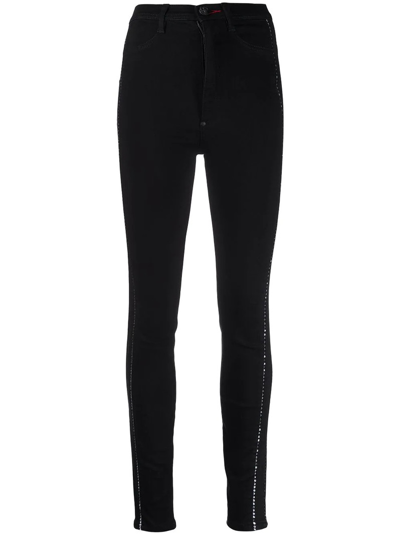 high-waisted skinny jeans 1