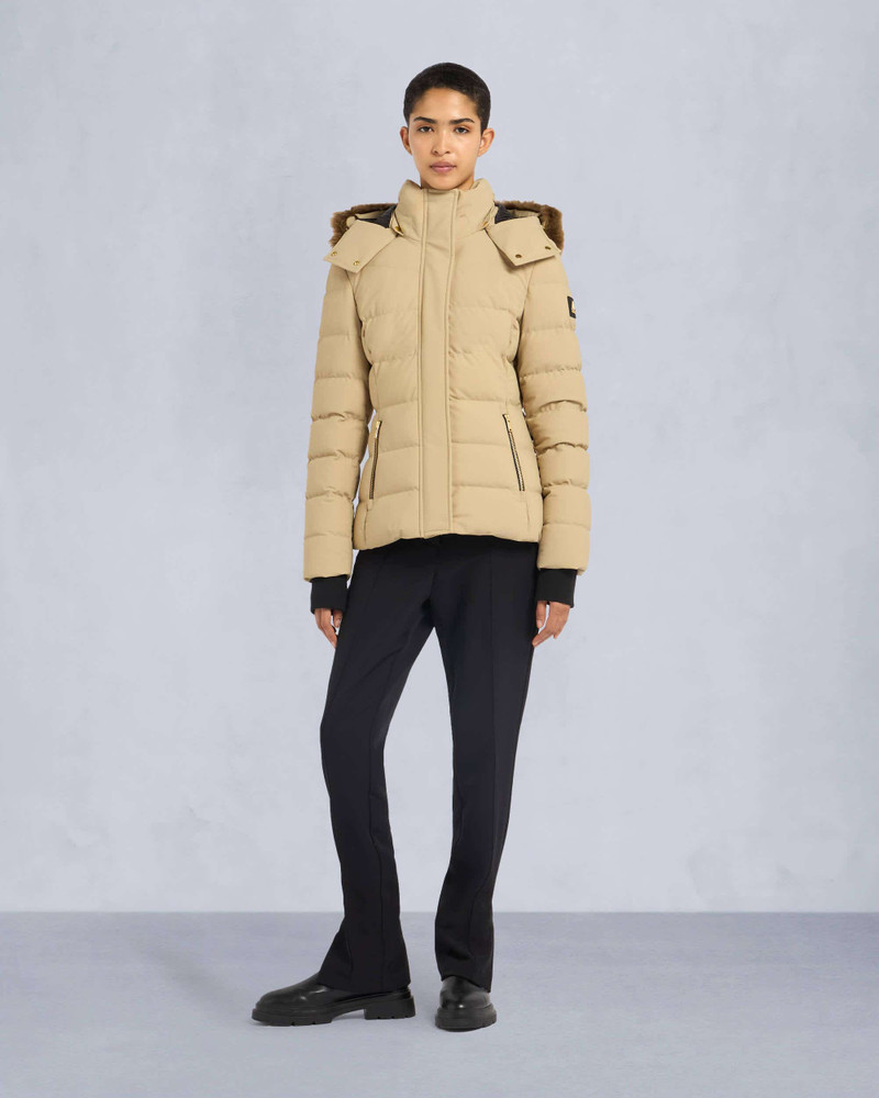 MOOSE KNUCKLES GOLD SERIES BETTA SHEARLING JACKET outlook
