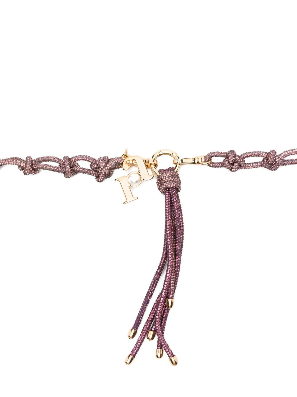 Hello Lumem knotted-tassel bag strap - 2