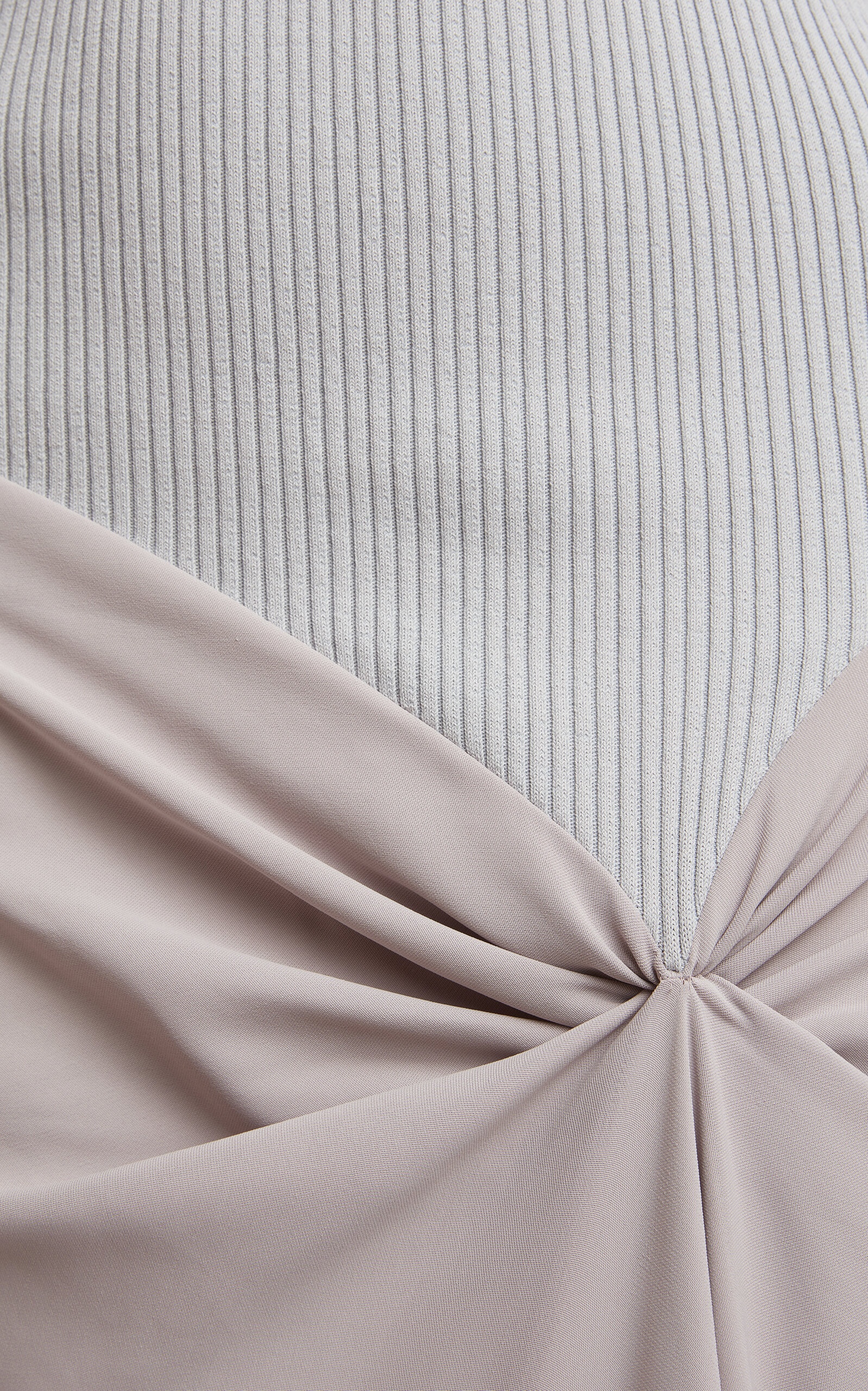 Twisted Midi Dress taupe - 7