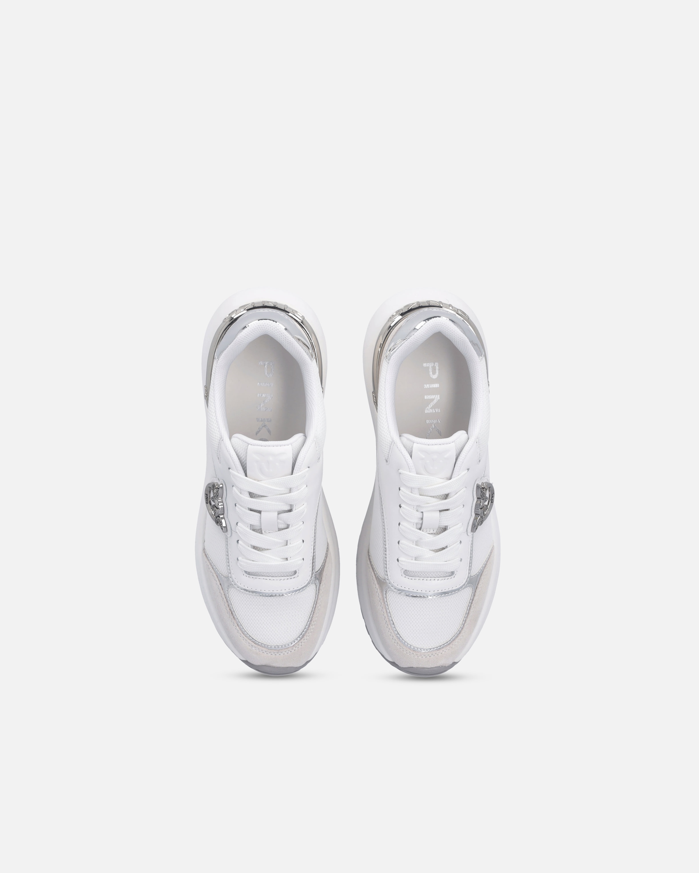 SNEAKERS WITH LOGO AND MIRROR-FINISH DETAILS - 8