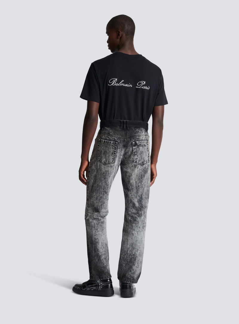 Stonewash denim jeans 4