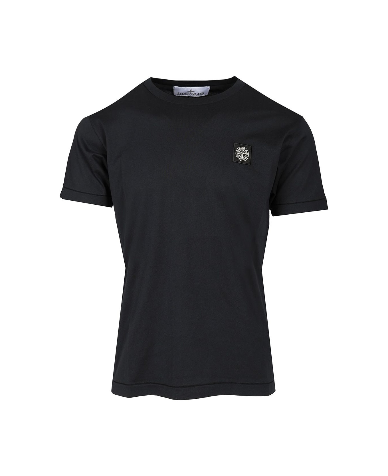 Short-sleeved Cotton Jersey T-shirt - 1