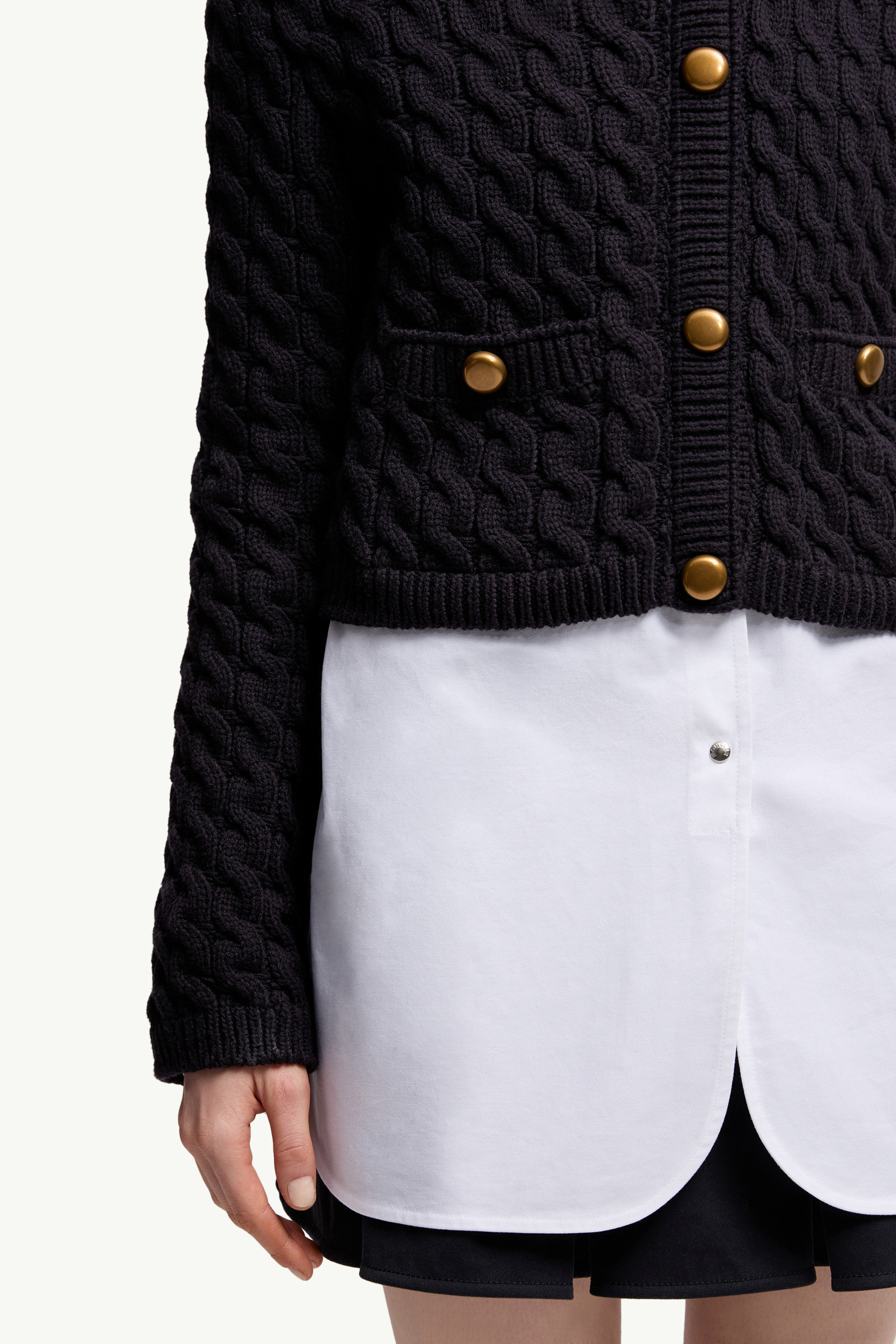 Cotton Blend Cardigan - 6