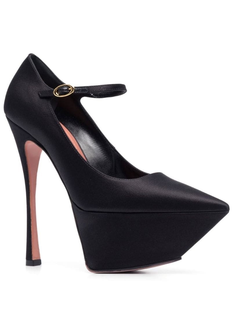 pointed 150mm platform pumps - 2