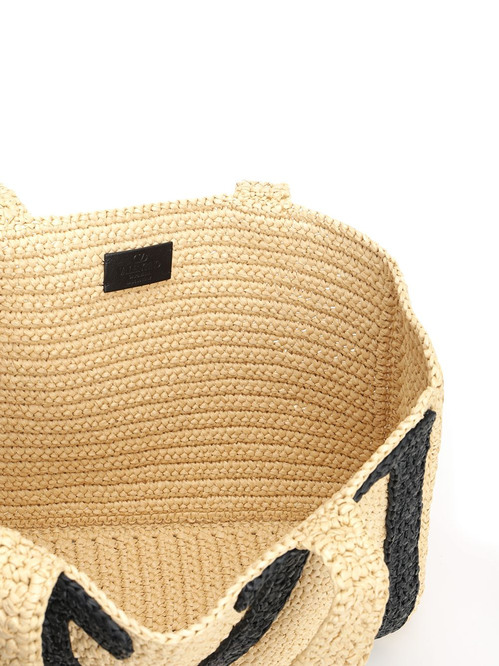 Large Tote | Viva Superstar Crochet | Crochet Rafia Handbags Beige - 4