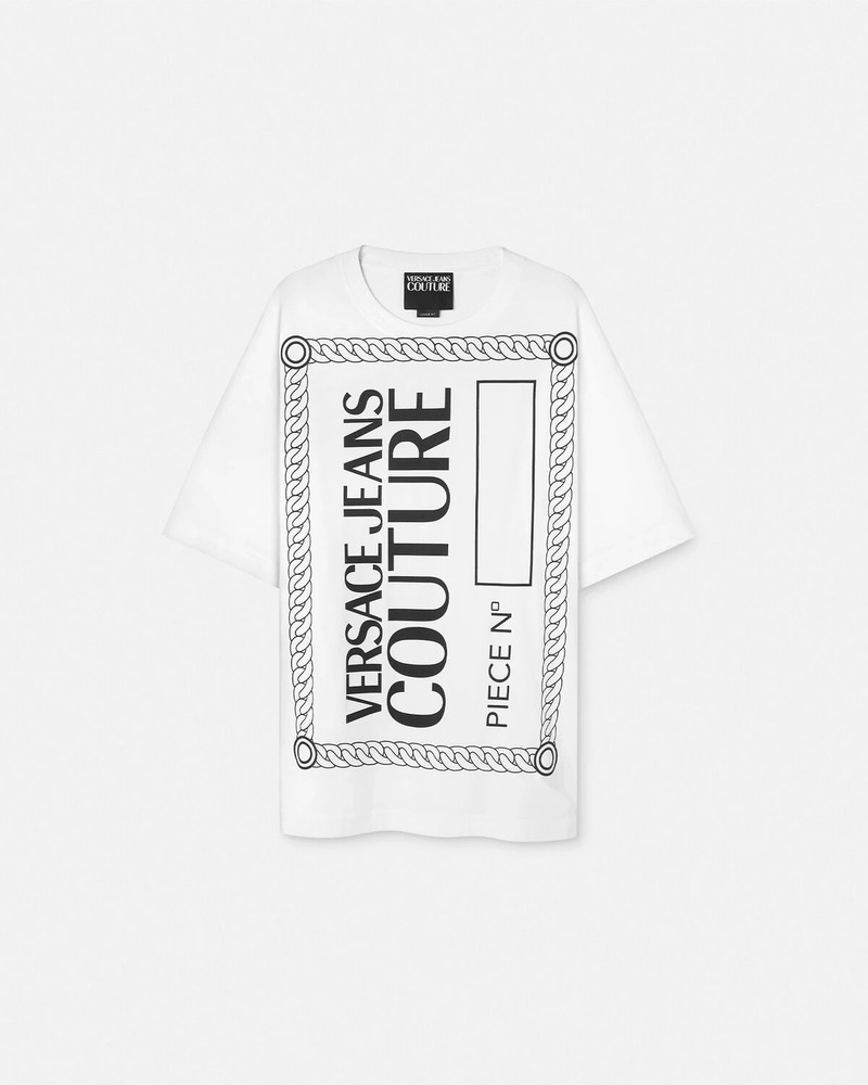 Piece Number Logo T-Shirt 1