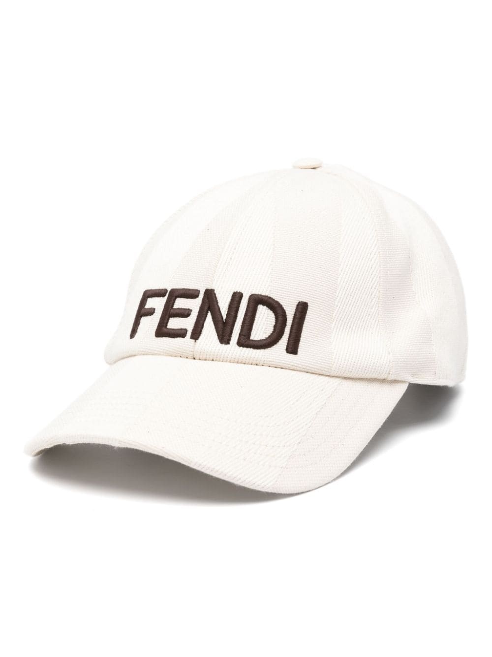 logo-embroidered cap - 1