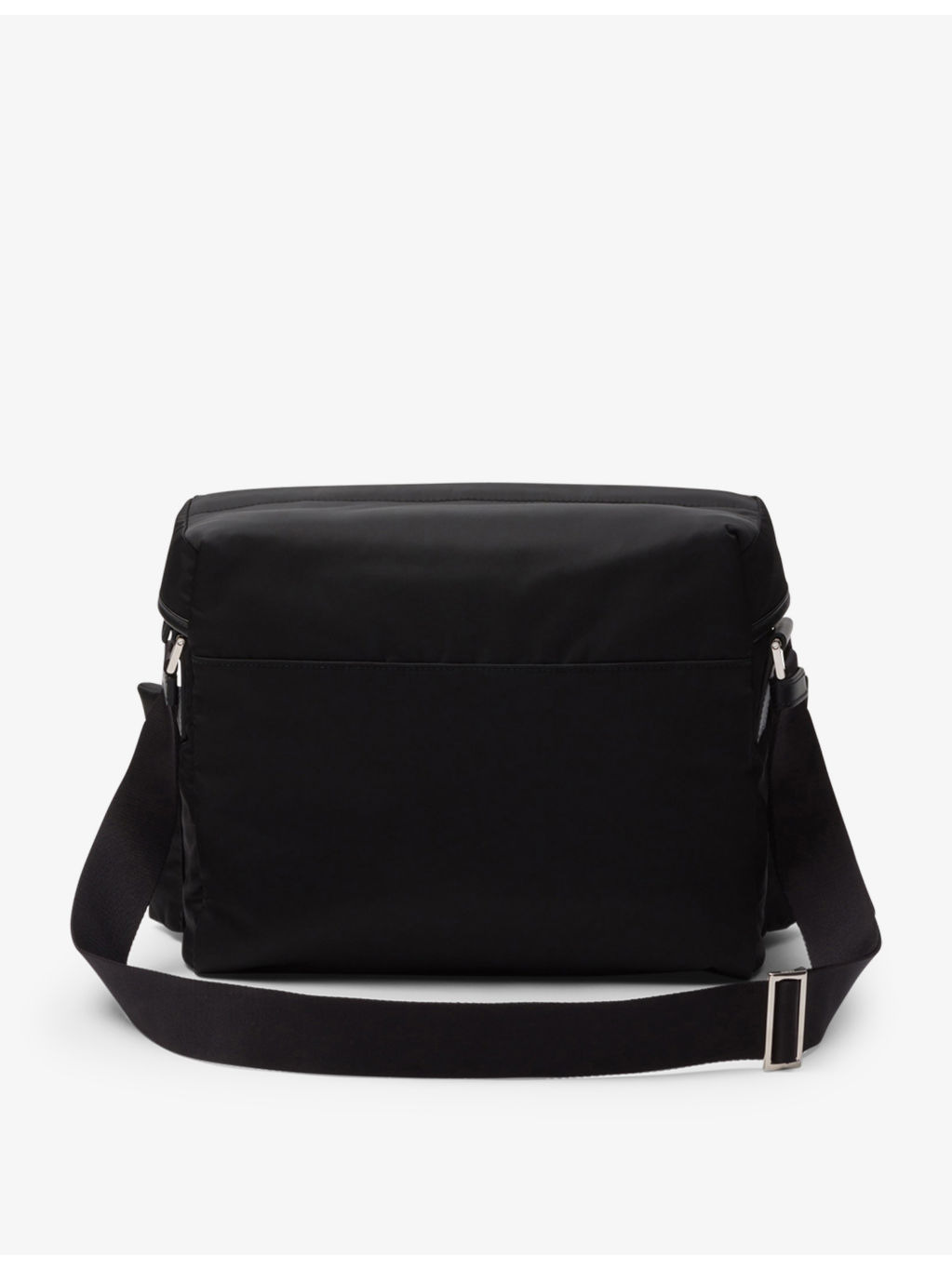 Re-Nylon recycled-nylon and leather shoulder bag - 6