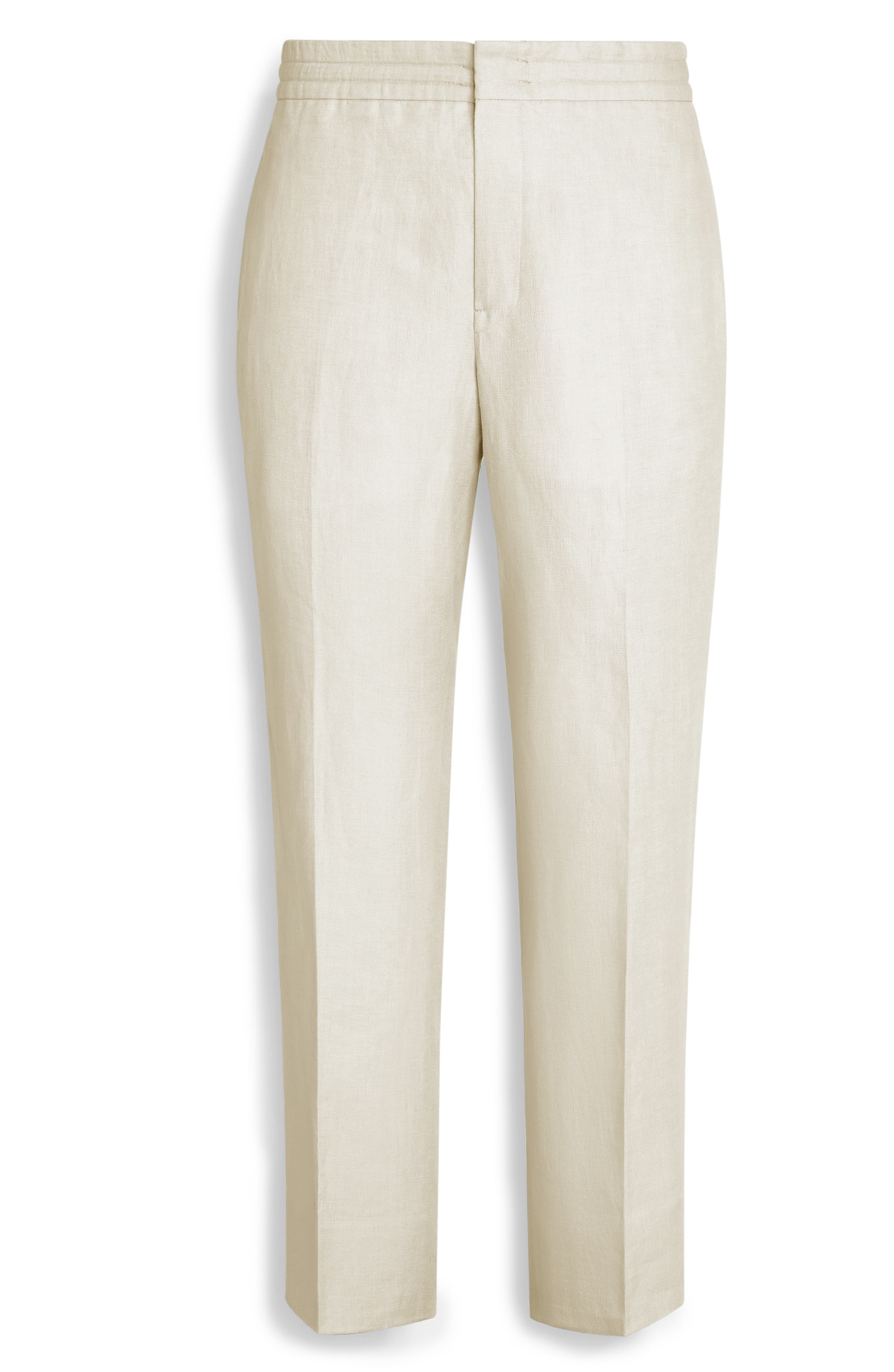 Oasi Linen Drawstring Trousers - 5