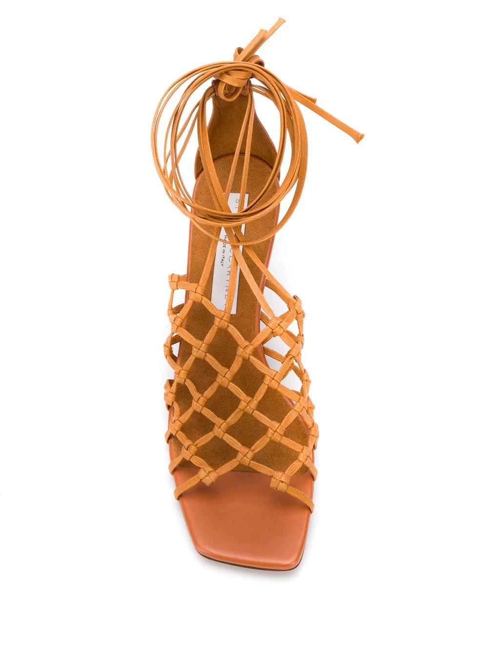 75mm woven cage sandals - 4