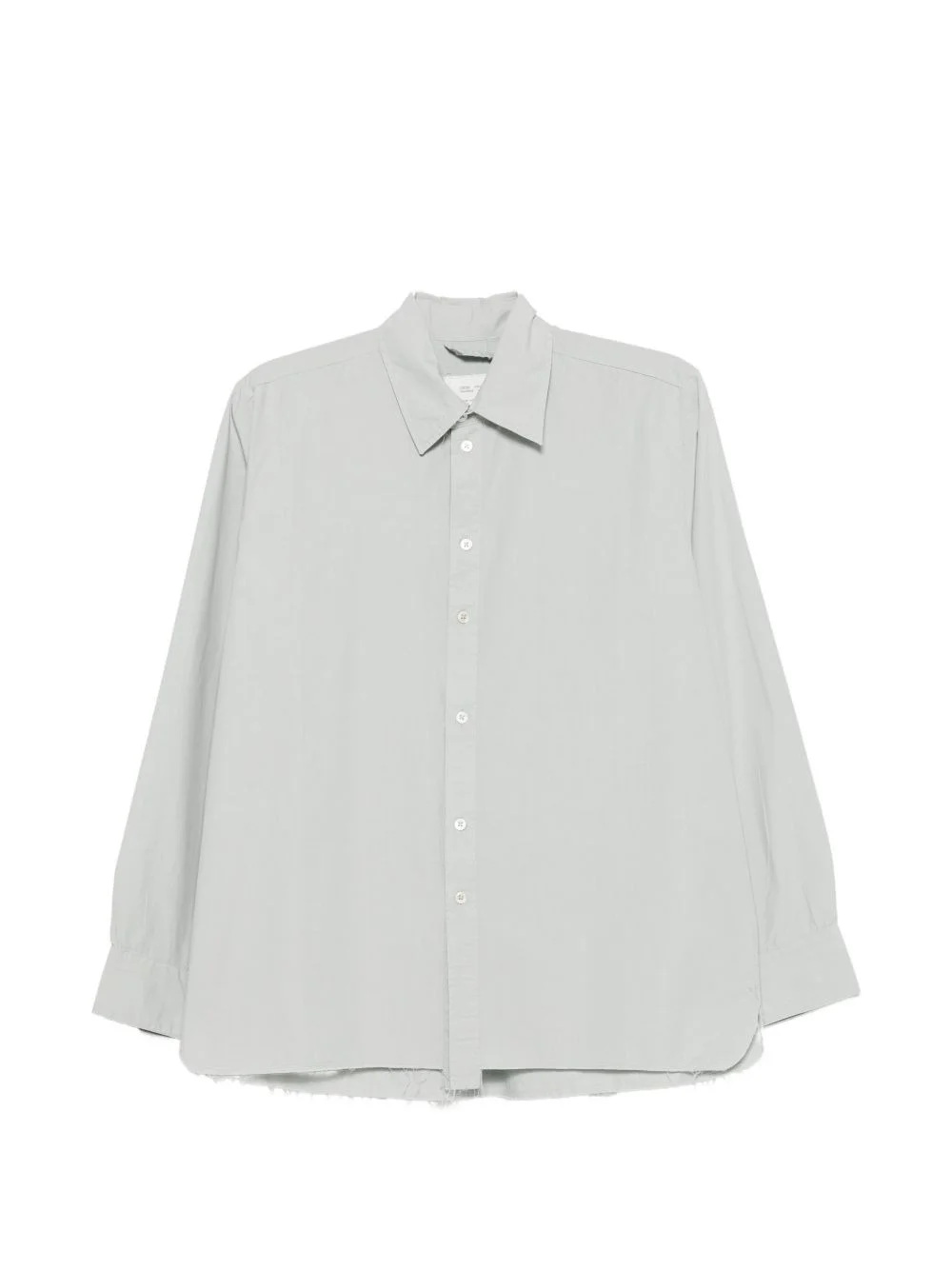 Normal raw-edge shirt - 1