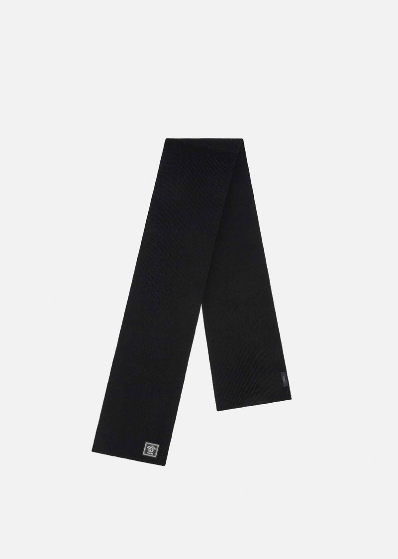 Medusa Wool Ribbed Scarf 1