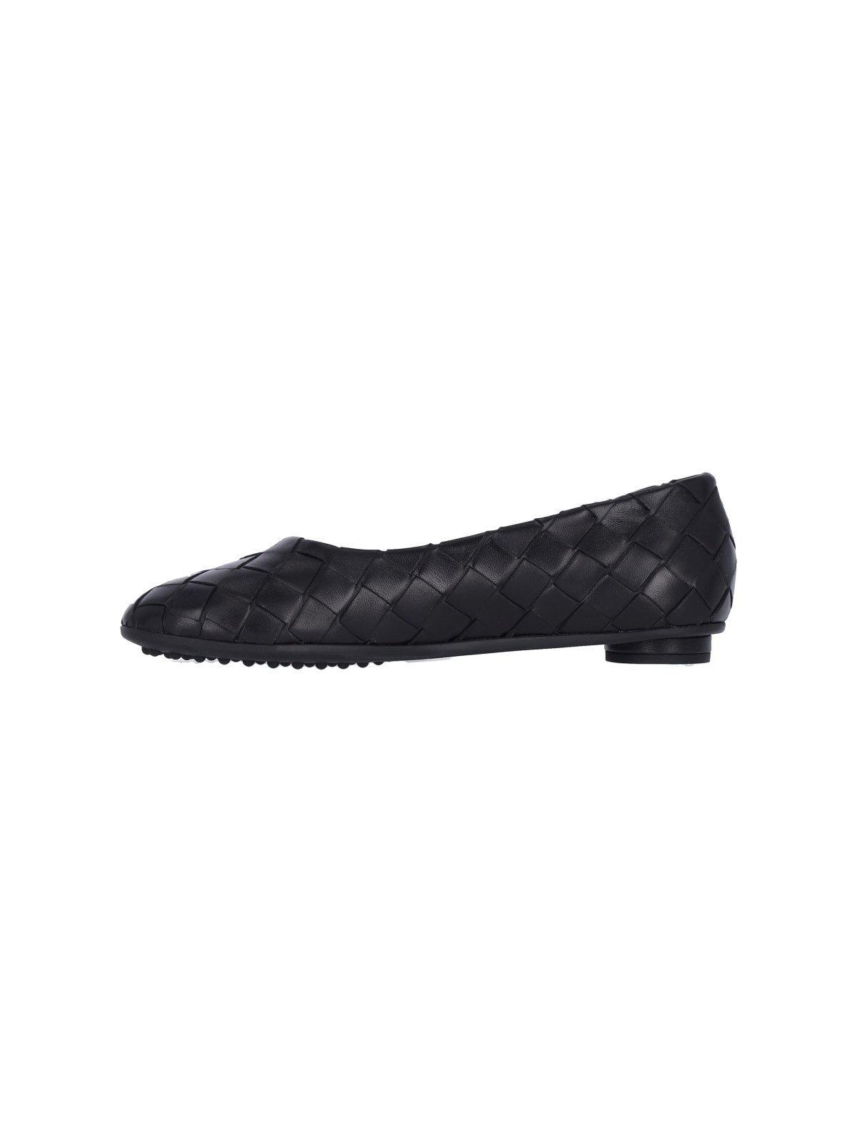 BRAIDED LEATHER BALLET FLATS - 3