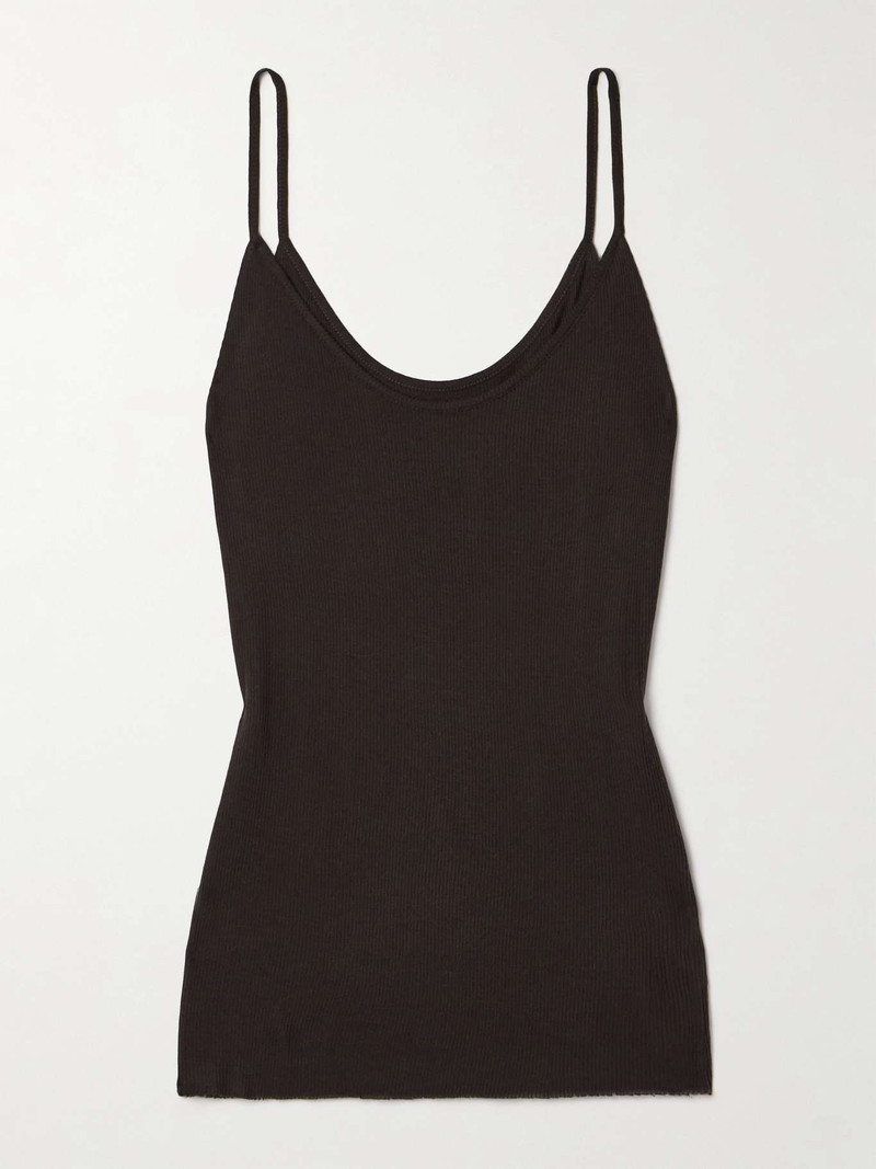 Selee ribbed-knit tank - 1