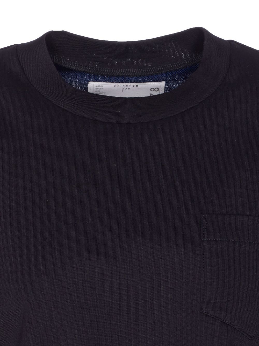 pocket asymmetrical hem t-shirt - 4